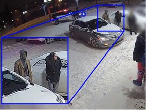 Edmonton police are seeking to identify two witnesses, a man and a woman, and the vehicle they were driving in relation to the Dec. 18, 2022 homicide of Ahmed Mohamed, 36. Mohamed was found suffering from a gunshot wound in a parking lot of a convenience store near 104 Street and 107 Avenue. The vehicle the witnesses were driving is believed to be a newer model silver/grey Nissan Altima.