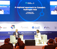 Edmonton Mayor Amarjeet Sohi attends the COP-27 climate change conference in Egypt in November 2022.