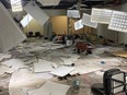 Brookside Hall after it was vandalized sometime overnight on Dec. 30-31, 2022.