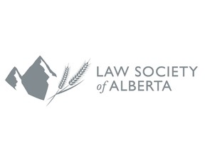 Logo for the Law Society of Alberta.