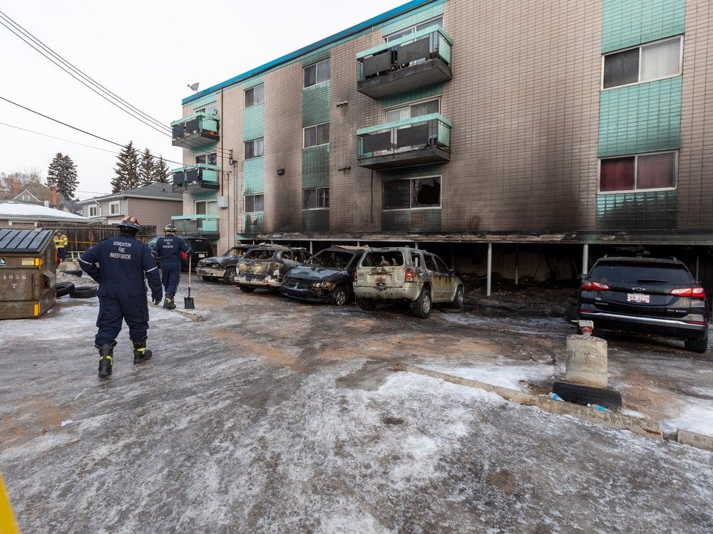 South central Edmonton apartment evacuated due to fire Edmonton Journal