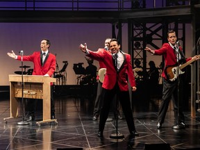 The Citadel Theatre?s production of?Jersey Boys runs through March 12.