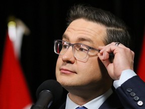 European Parliament Member Christine Anderson said she'd spoken with Conservative Leader Pierre Poilievre. He says the conversation never happened.