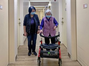 Alberta's auditor general on Thursday, Feb. 22, 2023, cited insufficient preparedness, severe care staffing shortages, and outdated infrastructure as among the shortfalls in the province's continuing care facilities during the first two waves of the COVID-19 pandemic.