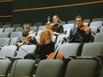 Edmonton's Vaughn String Quartet, from left Mattia Berrini, Silvia Buttiglione, Fabiola Amorim and Vladimir Rufino, kick off a five-date festival series with guest performers this Saturday.