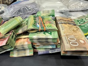 Alberta Law Enforcement Response Teams (ALERT) said police seized more than $200,000 in February while investigating alleged drug trafficking.