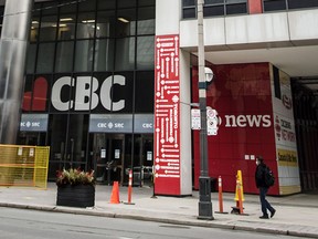The CBC's headquarters in Toronto.