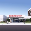 Rendering of the new emergency entrance at the Misericordia Community Hospital. SUPPLIED