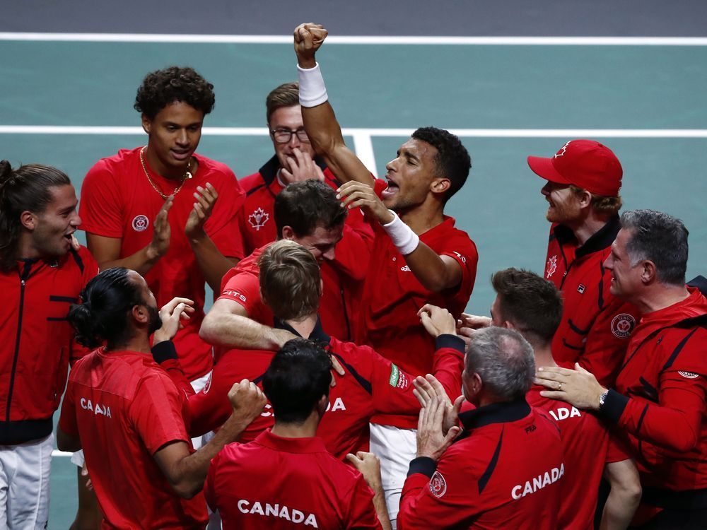 Canadá se enfrentará a Italia, Suecia y Chile en la defensa del título de la Copa Davis