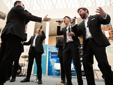 6 Minute Warning performs during a 2023 Junos kickoff celebration at Edmonton City Hall, Thursday March 9, 2023.