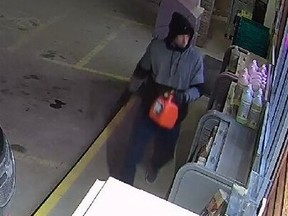 Alberta RCMP are asking for the public's help in identifying a person of interest who may be connected to a February homicide and was witnessed driving a 2018 Hyundai Tucson at the Hinton Shell gas station on Feb. 18, 2023, between 3 a.m. and 3:30 a.m.