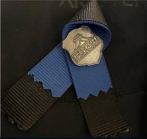 Police Wife Badge Reel Clip Blue Line Police Support Heart Armed