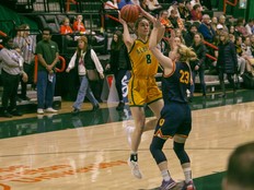Pandas basketball knocked off of Road to Gold by hot-handed Queen's