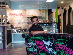 Brian Curry is the owner of PhatBar, a late-night licensed bakery that recently opened on Whyte Avenue.