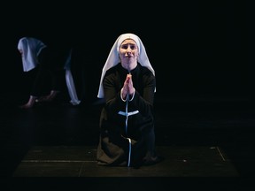 Kristin Unruh stars in The Devils, a play written in 1960 by John Whiting who based it on a book by Aldous Huxley, is the final show of the University of Alberta's Studio Theatre season wrapping up April 15 at the Timms Centre for the Arts in Edmonton.