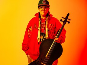 Indigenous composer and cellist Cris Derksen has curated a concert with the ESO called Love is a Battlefield.
