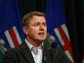 Alberta Justice Minister Tyler Shandro.