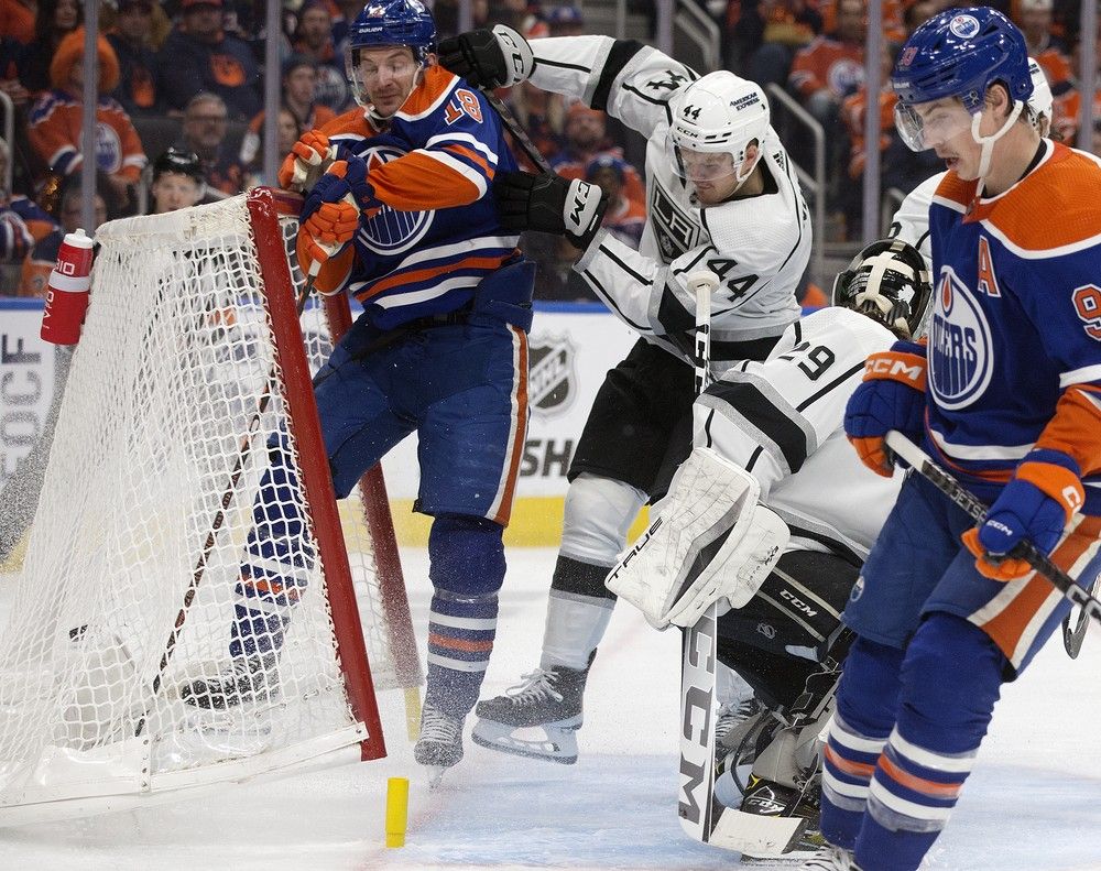 Edmonton Oilers duwen Los Angeles Kings over de rand met ruime 6-3 overwinning in Game 5: Hockeyscores