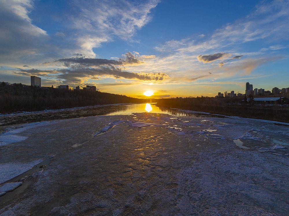 Edmonton weather So you're saying there's a chance...of rain