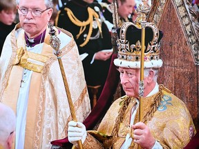 The newly crowned King Charles III.