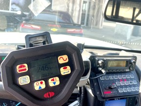 Landyn Daniel Riley, 19, a resident of Fort Saskatchewan, is facing one count of dangerous operation of a motor vehicle under the Criminal Code of Canada after being caught driving 246 km/h in a 100 km/h zone on April 16, 2023.