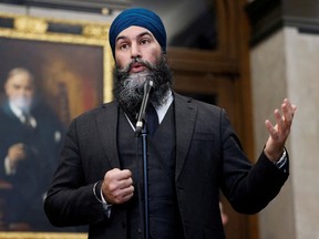NDP Leader Jagmeet Singh made it clear he would not withdraw his party's support from the confidence and supply agreement with the Liberals, but said he would continue to push for a public inquiry.