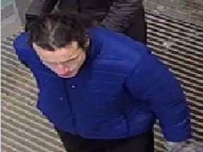 Edmonton Police are looking for the public’s help in identifying a male suspect following an aggravated assault on Feb. 19, 2023 in the area of 109 Street and 23 Avenue in Edmonton.