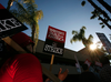 Writers Guild of America members and supporters picket in front of NBC studios as hope grows that a draft copy of a proposed deal with Hollywood studios being completed today could lead to an end to the three-month old Hollywood writers strike within days, on February 8, 2008 in Burbank, California.