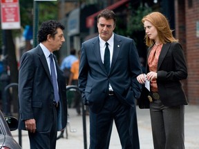 From left, Eric Bogosian, Chris Noth and Alicia Witt in the original Law & Order: Criminal Intent. A Toronto version begins shooting this fall.