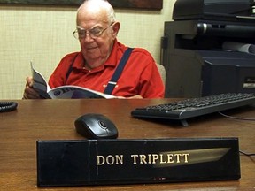 Donald Gray Triplett was born in Forest, Miss., on Sept. 8, 1933. His father, Beaman, was a Yale-educated lawyer whose own father had served as the town's mayor. His mother, the former Mary McCravey, was also part of the town's elite, from a family that helped found the Bank of Forest.