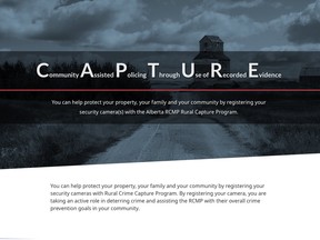 RCMP CAPTURE website