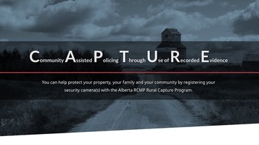 RCMP CAPTURE website