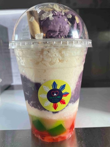 Halo Halo by A and J Food Truck.