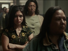 Bones of Crows featuring Alyssa Wapanatâhk, left, is being released on Friday, June 2, 2023.