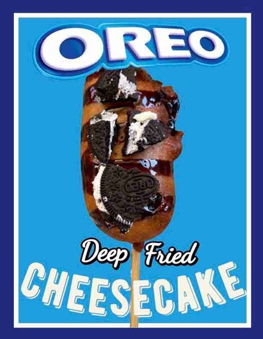Oreo fried cheesecake by Sugar Pops