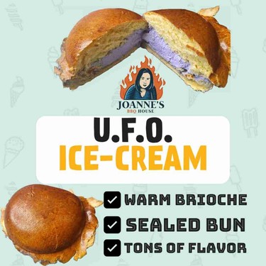 UFO Ice Cream by Joanne's Food Truck.