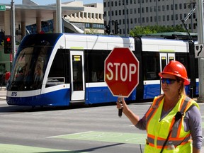 Testing for Valley Line LRT