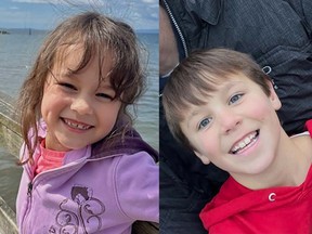 An Amber Alert has been issued for eight-year-old Aurora Bolton and 10-year-old Joshuah Bolton of Surrey.