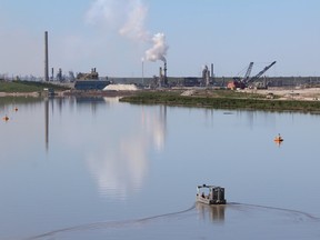 oilsands tailings pond