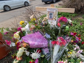 Memorial for LRT slaying victim