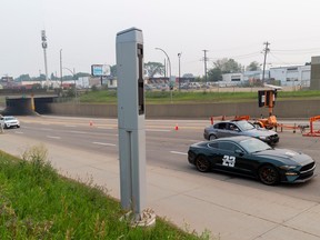 The intersection safety device monitoring the southbound lanes at 127 Street and 126 Avenue recorded 156,565 tickets over a 52-month stretch, the city's numbers show. The figure is the most of any city intersection and accounts for more than 11 per cent of all tickets.