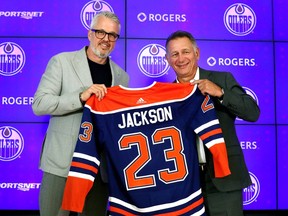 Edmonton Oilers Jeff Jackson