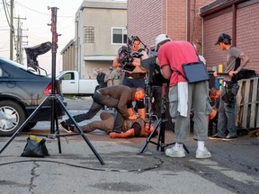 Chasing Midnight film set