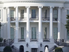 FILE - The White House is shown, Oct. 5, 2020, in Washington. The Biden administration says White House counsel Stuart Delery will leave the Biden administration next month after a nearly three-year run advising President Joe Biden.