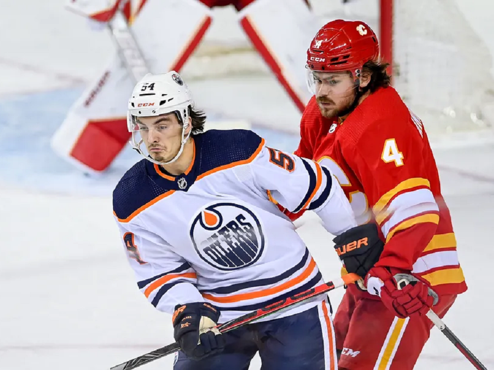 Calgary Flames vs Edmonton Oilers Rookie Game 1