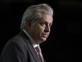 NDP MP for Timmins-James Bay Charlie Angus is seen during a news conference on Parliament Hill, Wednesday, September 21, 2022 in Ottawa.