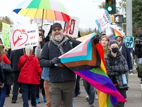 LGBTQ+ rally