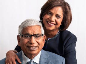 Co-founders of Rohit Group of Companies, Radhe and Krishna Gupta, were inducted into BILD Alberta's Volunteer Hall of Fame for their philanthropic endeavours at the 2023 BILD Alberta Awards held Sept. 15, 2023 in Banff, Alta.