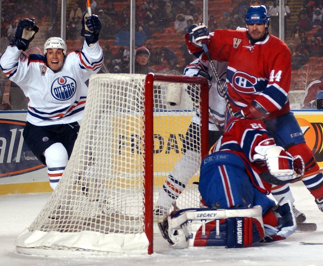 ARCHIVE  Pre-Game Warmup - Oilers vs Rangers 