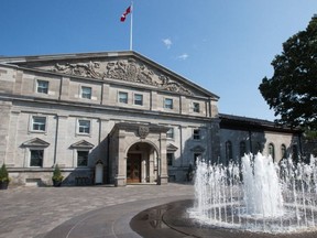 Rideau Hall, the official residence of Canada's governor general.